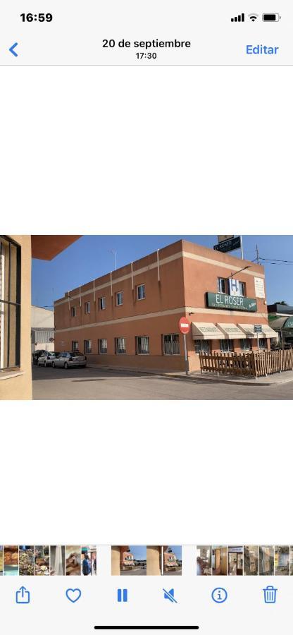 Hostal Restaurante El Roser La Llosa Exterior photo